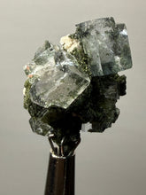 Load image into Gallery viewer, Cubic Fluorite Crystal Thumbnail Specimen | Chashan Mine, Chenzhou, Hunan, China | Collector Mineral Display