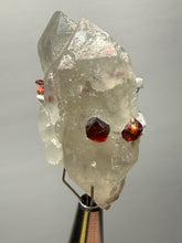 Load image into Gallery viewer, High-Grade Naturally Faceted Red Spessartine Garnet on Matrix — Skardu, Pakistan