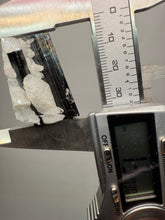 Load image into Gallery viewer, Dark Green Cap Stak Nala Tourmaline on Cleavelandite Matrix – Haramosh Mountains, Pakistan