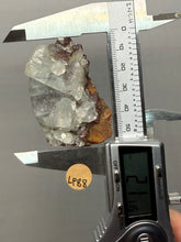 Load image into Gallery viewer, Lustrous Apophyllite over Red Heulandite (Zeolite Pocket) — Deccan Traps, Maharashtra, India