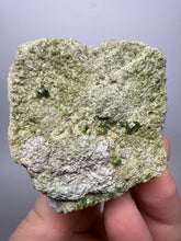 Load image into Gallery viewer, Gemmy Green Garnet on Matrix – Pakistan Collector Specimen