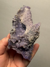 Load image into Gallery viewer, 4.9” Indonesian Grape Agate (Radial Spray Terminated Quartz) Display Specimen | Mamuju, West Sulawesi, Indonesia