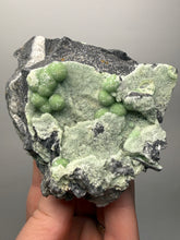 Load image into Gallery viewer, High-Grade Green Wavellite Collectors Specimen - Radiating Botryoidal Crystal Formation - Arkansas, USA