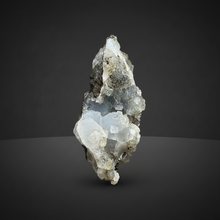 Load image into Gallery viewer, Druzy Chalcedony Stalactite with Druzy Clear Apophyllite | Maharashtra, India