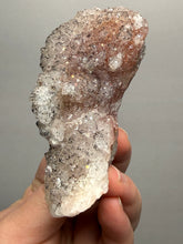 Load image into Gallery viewer, Natural Botryoidal Goethite on Druzy Amethyst Cluster | Collector Mineral Specimen | Morocco
