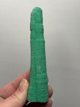Load image into Gallery viewer, 4.9” High-Grade Malachite Stalactite “Cave” Formation | DR Congo | Mineral Collector Specimen