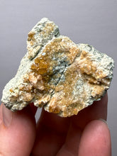 Load image into Gallery viewer, Hessonite Garnet Cluster on Matrix – Natural Collector Specimen from Pakistan | High-Grade Orange-Red Garnet Crystals
