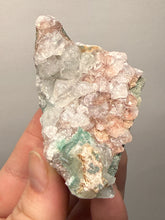 Load image into Gallery viewer, Green Apophyllite on Red & Green Heulandite – Deccan Traps, Maharashtra, India
