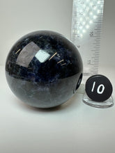Load image into Gallery viewer, Iolite with Gemmy Inclusions Sphere • from Brazil