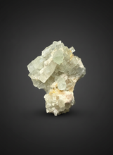 Load image into Gallery viewer, Light Mint Green Tourmaline on Matrix– Pegmatite Mineral Specimen from Pakistan