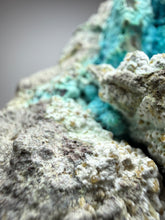 Load image into Gallery viewer, 4” Polished Native Copper in Chrysocolla — Display Specimen (Indonesia)