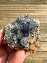 Load image into Gallery viewer, Rare Tenebrescent Color-Changing Cubic Fluorite | Hidden Forest Pocket — Diana Maria Mine, Frosterley, Weardale, County Durham, England