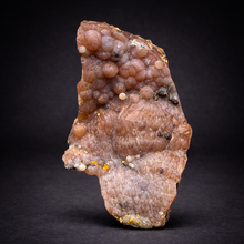 Load image into Gallery viewer, “Goblin Chalcedony” Pink & Orange Druzy Botryoidal Stalactites— Tichka Massif, High Atlas, Morocco