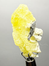 Load image into Gallery viewer, Vibrant Yellow Brucite Thumbnail Mineral Specimen | Collector Crystal from Killa Saifullah District in Balochistan Province, Pakistan