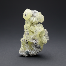Load image into Gallery viewer, Vibrant Yellow Brucite Thumbnail Mineral Specimen | Collector Crystal from Killa Saifullah District in Balochistan Province, Pakistan