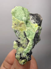 Load image into Gallery viewer, High-Grade Green Wavellite Collectors Specimen - Radiating Botryoidal Crystal Formation - Arkansas, USA