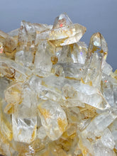 Load image into Gallery viewer, Golden Iron-Stained Himalayan Quartz Cluster | Pakistan | Collector Display Specimen
