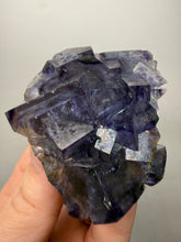 Load image into Gallery viewer, High Grade Purple YGX Fluorite Cluster – Yaogangxian Mine, Hunan, China | Collector Mineral Specimen