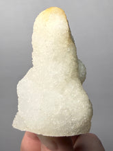 Load image into Gallery viewer, High-Grade “Dream Cloud” Druzy Chalcedony Stalactite — Maharashtra, India (Collector Display Specimen)