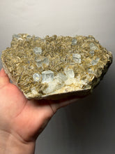 Load image into Gallery viewer, Premium Aquamarine with Mica on Matrix Collector Mineral Specimen – Nagar Valley, Pakistan