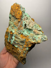 Load image into Gallery viewer, 8” Druzy Mint Green Smithsonite Cluster — Indonesia | Collector Mineral Specimen