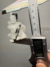 Load image into Gallery viewer, Dark Green Cap Stak Nala Tourmaline on Cleavelandite Matrix – Haramosh Mountains, Pakistan