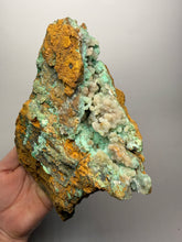 Load image into Gallery viewer, 8” Druzy Mint Green Smithsonite Cluster — Indonesia | Collector Mineral Specimen