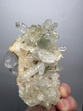 Load image into Gallery viewer, Chlorite-Included Quartz Cluster (Green Phantom Quartz) – Pakistan Mineral Specimen