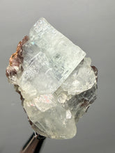 Load image into Gallery viewer, Lustrous Apophyllite over Red Heulandite (Zeolite Pocket) — Deccan Traps, Maharashtra, India