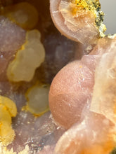 Load image into Gallery viewer, “Goblin Chalcedony” Pink & Orange Druzy Botryoidal Stalactites— Tichka Massif, High Atlas, Morocco
