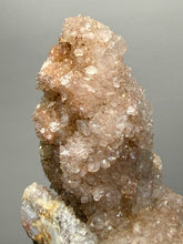 Load image into Gallery viewer, Natural Botryoidal Goethite on Druzy Amethyst Cluster | Collector Mineral Specimen | Morocco