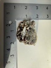 Load image into Gallery viewer, High-Grade Naturally Faceted Red Spessartine Garnet on Matrix — Skardu, Pakistan