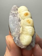 Load image into Gallery viewer, Rare Botryoidal Yellow Fluorite on Quartz Matrix Collector Mineral Specimen – Maharashtra, India