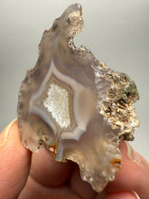 Load image into Gallery viewer, Polished Malawi Agate Half – High-Grade African Banded Agate Display Specimen