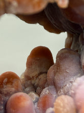 Load image into Gallery viewer, “Goblin Chalcedony” Pink & Orange Druzy Botryoidal Stalactites — Tichka Massif, High Atlas, Morocco