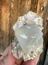 Load image into Gallery viewer, Golden Yellow Diamond Calcite with Pearl Heulandite | Premium Zeolite District Specimen (India)