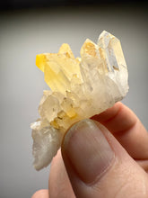 Load image into Gallery viewer, High Grade Golden Iron-Stained Himalayan Quartz Cluster | Rare Pakistan Mineral Specimen | Collector Display Crystal