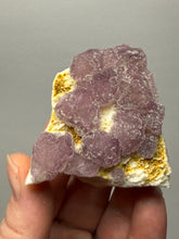 Load image into Gallery viewer, Etched Botryoidal Lavender Fluorite on Quartz Matrix Collector Mineral Specimen — Hunan, China