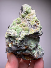 Load image into Gallery viewer, High-Grade Green Wavellite Collectors Specimen - Radiating Botryoidal Crystal Formation - Arkansas, USA