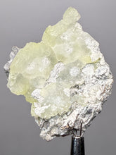 Load image into Gallery viewer, Vibrant Yellow Brucite Thumbnail Mineral Specimen | Collector Crystal from Killa Saifullah District in Balochistan Province, Pakistan