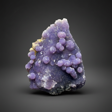 Load image into Gallery viewer, 2.4” Indonesian Grape Agate (Radial Spray Terminated Quartz) Display Specimen | Mamuju, West Sulawesi, Indonesia