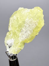 Load image into Gallery viewer, Vibrant Yellow Brucite Thumbnail Mineral Specimen | Collector Crystal from Killa Saifullah District in Balochistan Province, Pakistan