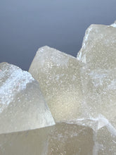 Load image into Gallery viewer, Rare Druzy Golden “Diamond” Calcite on Zeolite Matrix — Maharashtra, India | Collector Cabinet Specimen