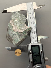 Load image into Gallery viewer, Light Mint Green “Disco Ball” Radial Apophyllite on Pink & Green Heulandite — Deccan Traps, India