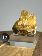 Load image into Gallery viewer, Glowing Flame Calcite Cluster from Maharashtra • High Grade