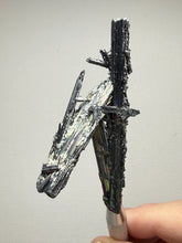 Load image into Gallery viewer, Iridescent Stibnite Crystal Specimen | Raw Antimonite Crystal