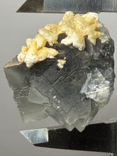 Load image into Gallery viewer, Isometric Fluorite & Scalenohedral Calcite Specimen | Pakistan Mineral Collector Display Piece
