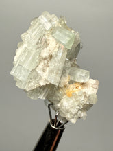 Load image into Gallery viewer, Light Mint Green Tourmaline on Matrix– Pegmatite Mineral Specimen from Pakistan