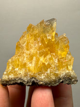 Load image into Gallery viewer, Golden Glow Calcite Cluster | Maharashtra, India