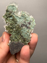 Load image into Gallery viewer, Gemmy Mine Green Radial Apophyllite on White Stilbite & Apophyllite | Deccan Traps, Maharashtra, India